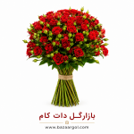 دسته گل رز مینیاتوری قرمزb218
