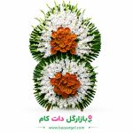 تاج گل کدb134 دوطبقه گلایل انتریم
