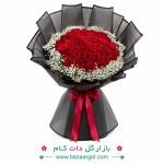 دسته گل کد224رز هلندی قرمز